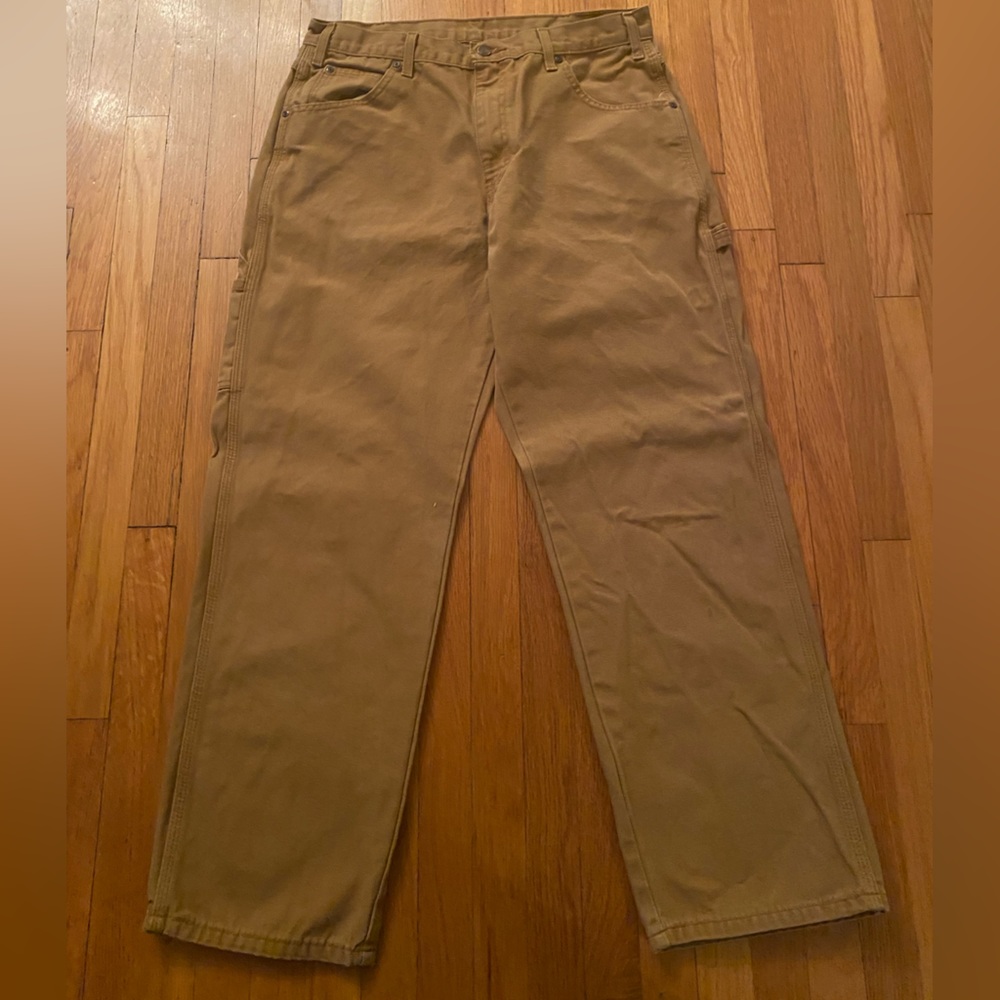 34x30 Beige Dickies Carpenter Jeans